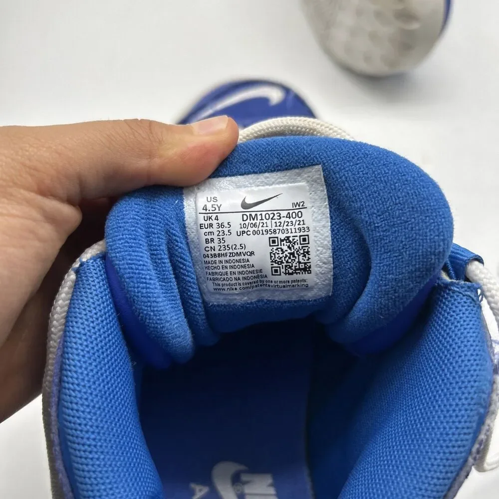Nike Air‎ More Uptempo 4.5Y Low Medium Blue DM1023-400 GS